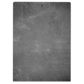 Editable Thin Blue Line Police Enforcement Klemmbrett (Rückseite)