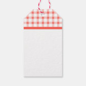 Editable Tomato Chutney Homemade Reserve Geschenkanhänger (Rückseite)