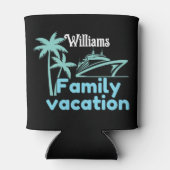 Editable Vacation Cruise Dosenkühler (Rückseite)