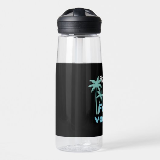 Editable Vacation Cruise Trinkflasche (Vorne)