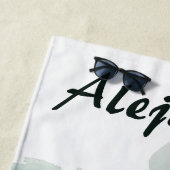 Editable Walrus Strandtuch (Beispiel)