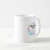 Editable Watercolor Design Template – Your Design Kaffeetasse (VorderseiteRechts)