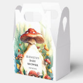 Editable Watercolor Mushroom Kinderdusche Geschenkschachtel (Geöffnet)