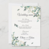 Editable Wedding Invitation Set | Vorne & Hinten Einladung (Vorderseite)