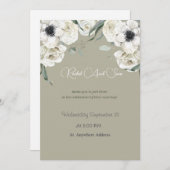 Editable Wedding Ivitation Einladung (Vorne/Hinten)