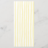 Editable Wedding Menu Menükarte (Rückseite)