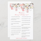 Editable Wer kennt Mommy und Daddy Best? (Vorne/Hinten)