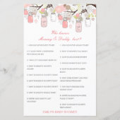 Editable Wer kennt Mommy und Daddy Best? (Vorderseite)