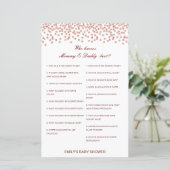 Editable Wer kennt Mommy und Daddy Best? (Stehend Vorderseite)