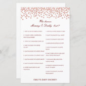 Editable Wer kennt Mommy und Daddy Best? (Vorne/Hinten)