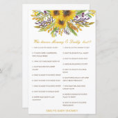 Editable Wer kennt Mommy und Daddy Best? (Vorne/Hinten)