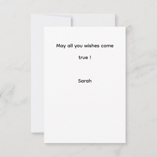 Editable Woods Parrot Digital Geburtstag Karte (Rückseite)