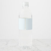 Editable Zug Water Flasche Zeichen Geburtstag Wasserflaschenetikett (Rückseite)