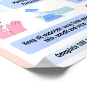 EditableScience LABRADOR Safety School Klassenpost Poster (Ecke)