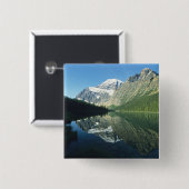 Edith Cavell in Cavell Lake, Jasper National Button (Vorne & Hinten)