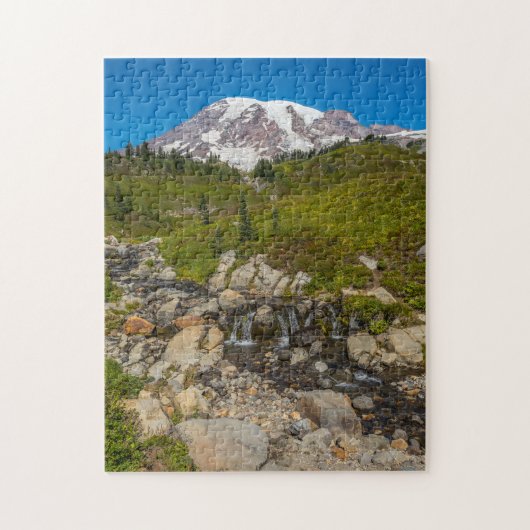 Edith Creek Mount Rainier Vertical Jigsaw Puzzle (Vertikal)