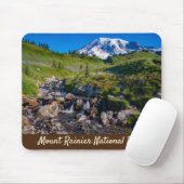 Edith Creek und Rainier Morning Light Mousepad (Mit Mouse)
