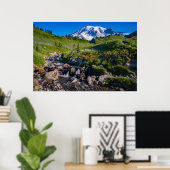 Edith Creek und Rainier Morning Light Poster (Heimbüro)