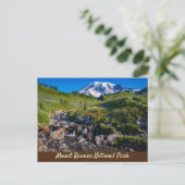 Edith Creek und Rainier Morning Light Postkarte (Stehend Vorderseite)