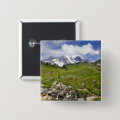 Edith Creek und Wildblume im Paradies Button (Vorne & Hinten)
