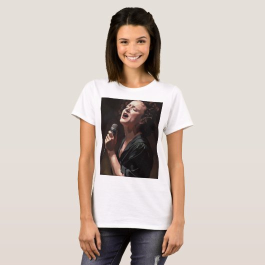 Edith piaf T-Shirt (Vorne ganz)