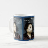 Edith Sampson: Afro-amerikanische Kaffeetasse (Vorderseite Links)