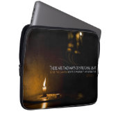 Edith Wharton Inspiration Zitat "Licht" Laptopschutzhülle (Vorne Rechts)