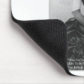 Edith Wharton "Spreading Light" Kostenvoranschlag Mousepad (Ecke)