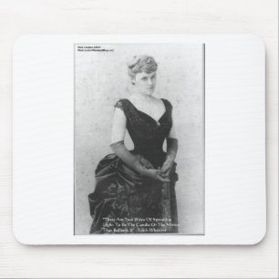 Edith Wharton "Spreading Light" Kostenvoranschlag Mousepad