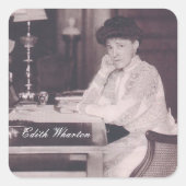 Edith Wharton Stickers (Vorderseite)