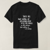 Edith Wharton T-Shirt (Design vorne)