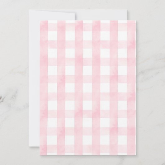 Editierbar beim Aufruf aller Party Farm Girl Birth Einladung (Rückseite)