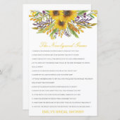 Editierbar das neu verheiratete Spiel, wer kennt e (Vorne/Hinten)