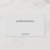 Editierbar Drywall Plaster Sheetrock finishing Visitenkarte (Rückseite)