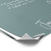 Editierbar Mimosa Bar Sign Printable Poster (Ecke)