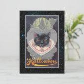 Editierbar Vintag Halloween Funny Feiertagskarte (Stehend Vorderseite)