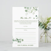 Editierbar, wer ich bin, Memory Lane Brautparty (Stehend Vorderseite)