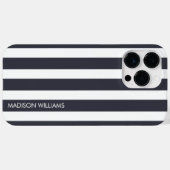 Editierbare Aufschrift Farbe Minimalistischer Case (Rückseite (Horizontal))