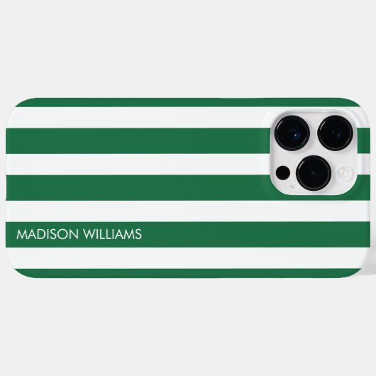 Editierbare Aufschrift Farbe Minimalistischer Case (Rückseite (Horizontal))