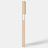 Editierbare Aufschrift Farbe Minimalistischer Case (Rückseite / Rechts)