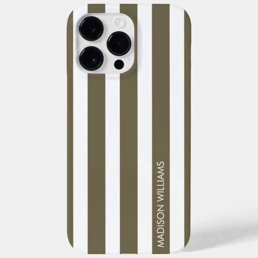 Editierbare Aufschrift Farbe Minimalistischer Case (Rückseite)