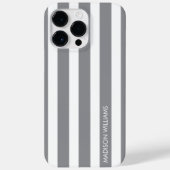 Editierbare Aufschrift Farbe Minimalistischer Case (Rückseite)