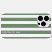 Editierbare Aufschrift Farbe Minimalistischer Case (Rückseite (Horizontal))