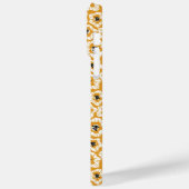 Editierbare Blume für Inschriften Minimalistischer Case-Mate iPhone Hülle (Rückseite / Links)