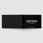 Editierbare Farbe: modern und SkriptGästebuch Gästebuch (Voll)