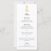 EDITIERBARE FARBEN LS Monogramm SL Monogramm Menü (Vorderseite)
