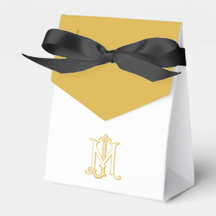 EDITIERBARE FARBEN MJ Monogramm JM Monogramm Box Geschenkschachtel