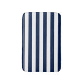 Editierbare Farben und weiße Streifen Badematte (Vorderseite Vertikal)