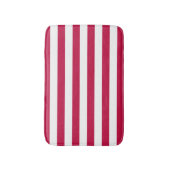 Editierbare Farben und weiße Streifen Badematte (Vorderseite Vertikal)