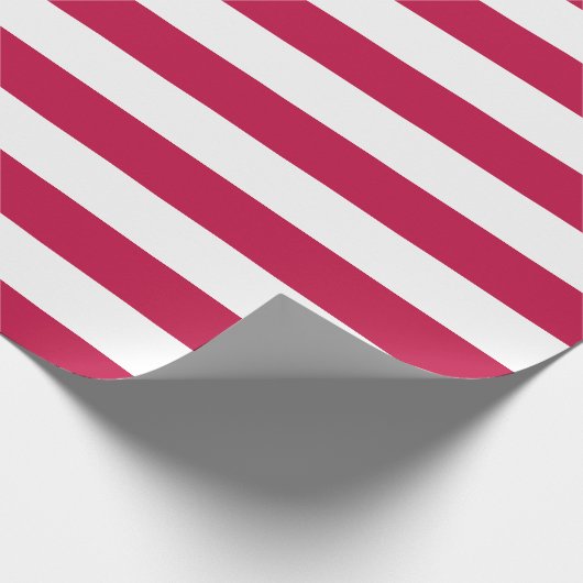 Editierbare Farben und weiße Streifen Geschenkpapier (Ecke)